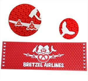 PVC Bar Runner Anti-Spill Non-Toxic Soft Rubber Bar Mats