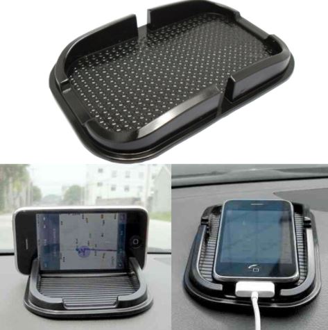 Custom PVC Pad Silicone Car Mat Mobile Phone Holder Custom PVC Pad Silicone Car Mat Mobile Phone Holder