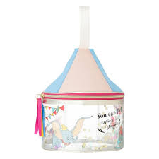 Logo printed tent shaped PVC storage bag