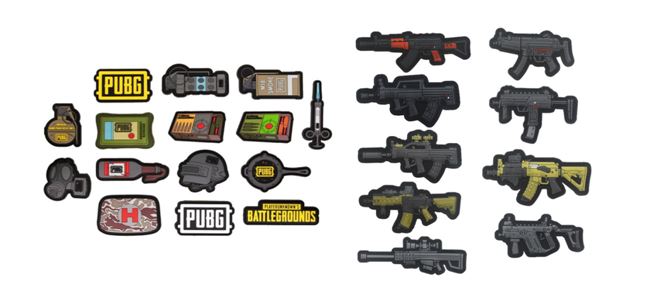 customize PUBG pvc patches