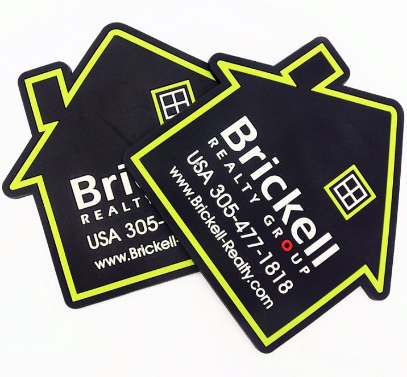 House Shaped Coaster Real Estate Promotional Item