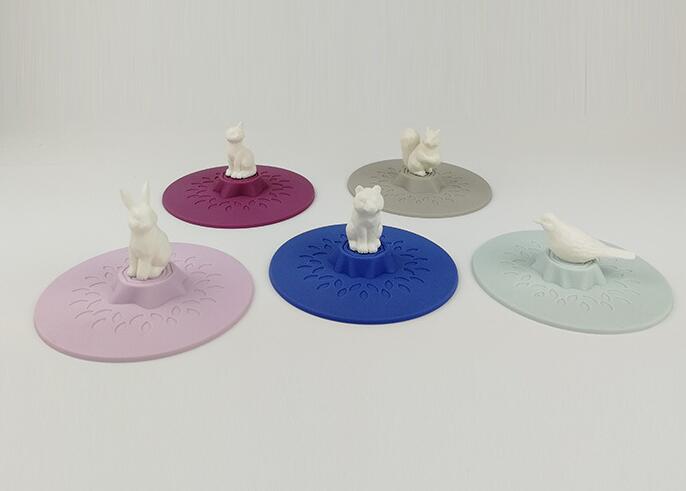 Universal Reusable Silicone Coffee Cup Lids