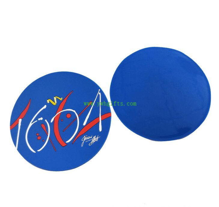 Non Slip Soft Drink PVC Coasters Silicone Tea Cups Pad Non Slip Soft Drink PVC Coasters Silicone Tea Cups Pad
