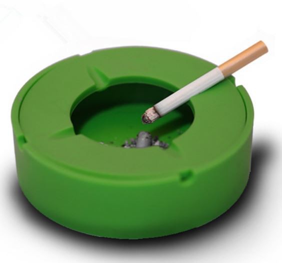 silicone ashtray