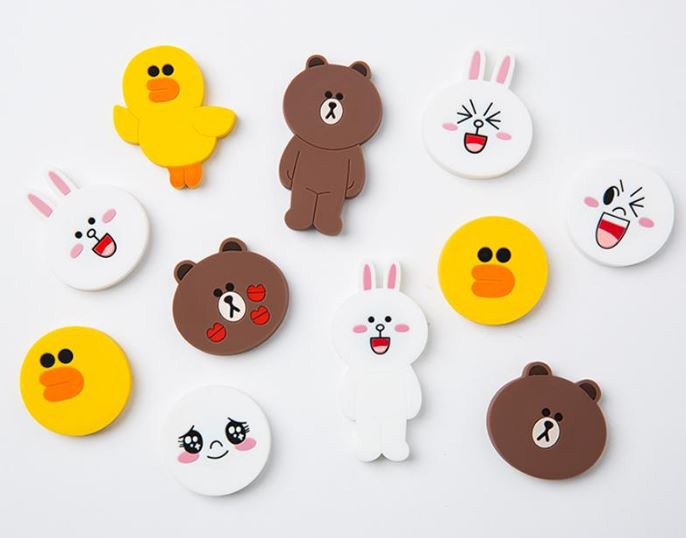 pvc rubber fridge magnets
