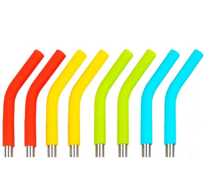 Stainless steel silicone straw Stainless steel silicone straw