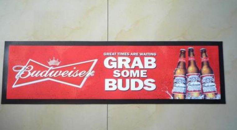 Non-woven rubber bar mat
