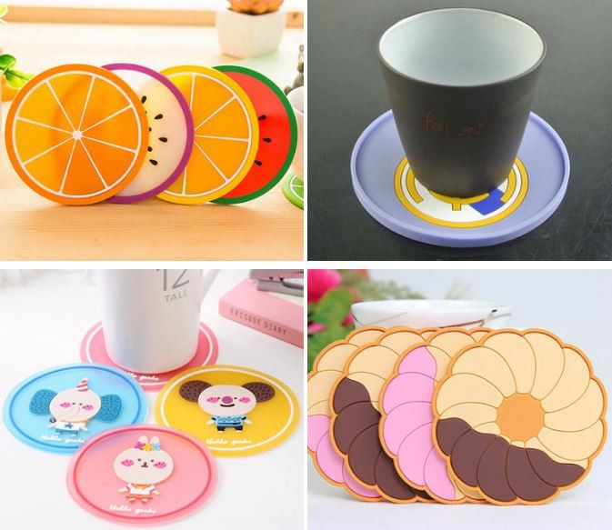 soft pvc cup mat