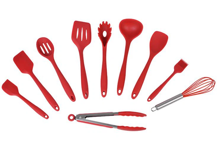 10pcs silicone kitchenware set