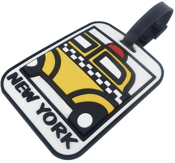 3D rubber luggage tag with logo 3D rubber luggage tag with logo