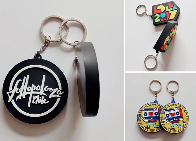 Keyholder, 3D Rubber Keychain Keyholder, 3D Rubber Keychain
