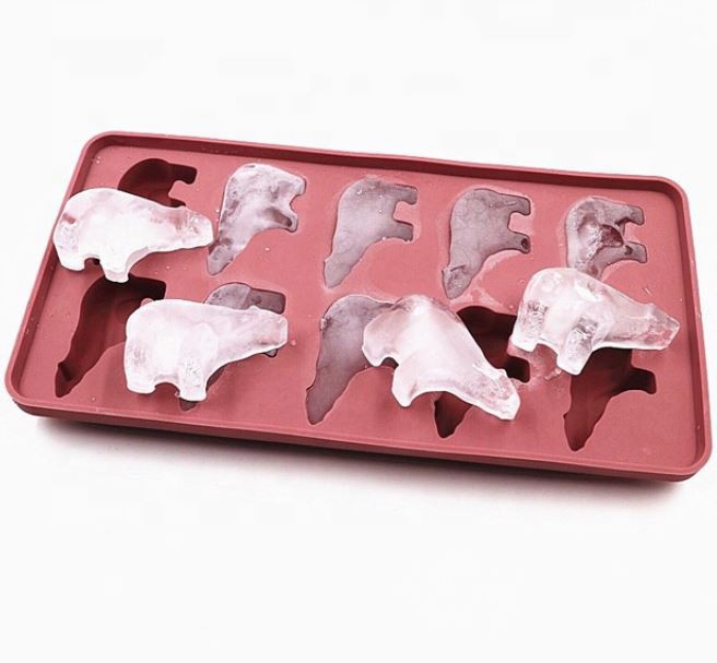 Round Silicone Ice Cube Ball Tray