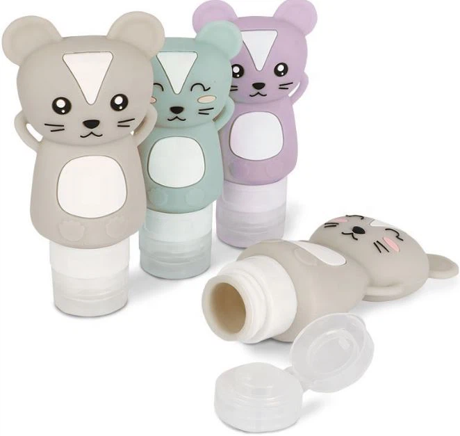 Portable Travel Silicone Baby Bottle