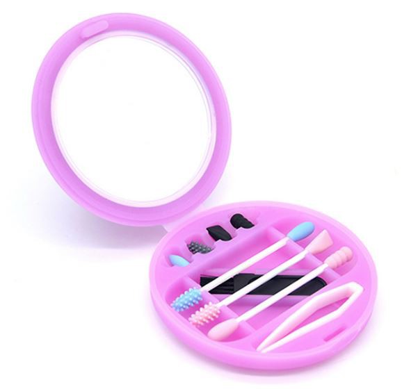 silicone swab and round silicone mirror silicone swab and round silicone mirror
