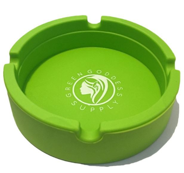 Silicone ashtrays