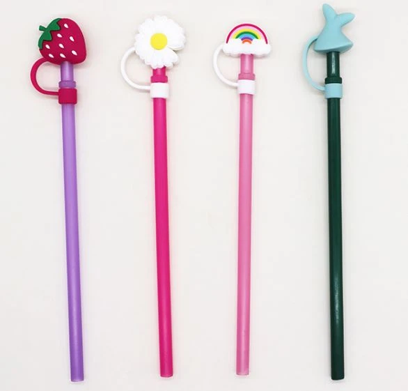 silicone figures drinking straw silicone figures drinking straw