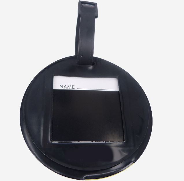 pvc 3D rubber luggage tag 