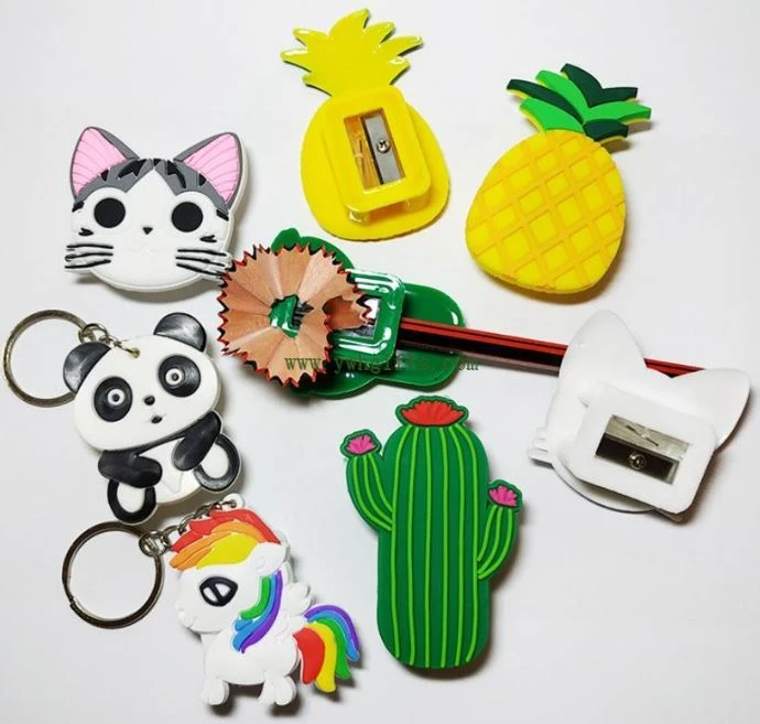 Cute 3D Pvc Sharpener Cute 3D Pvc Sharpener