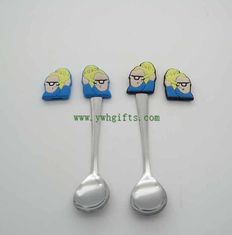 Silicone PVC Spoon for Kids Promotion