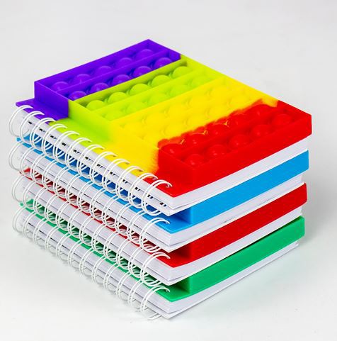 silicone pop cover notebook