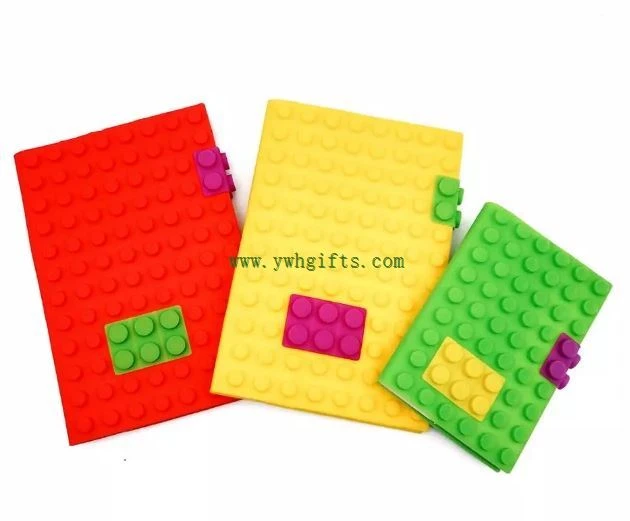 3D Silicone Legos Notebook sheet