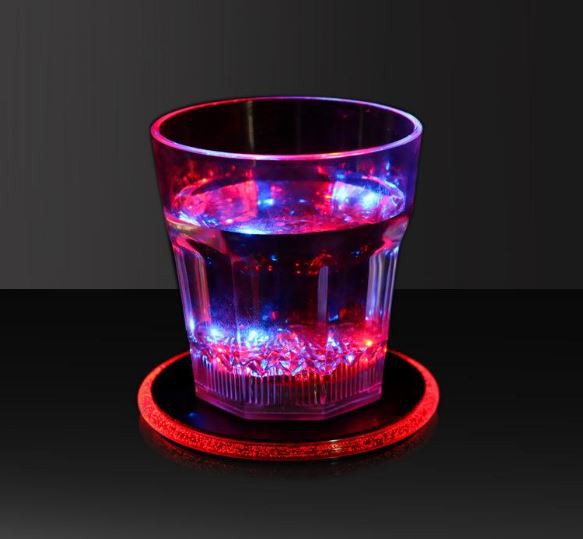 illuminate drink coaster