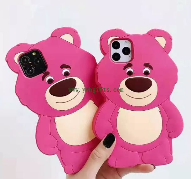 3D Bear Silicone Case