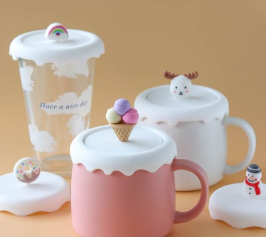 Ceramic Cup Silicone Lids