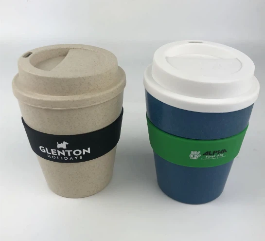 Bamboo fiber coffee cup