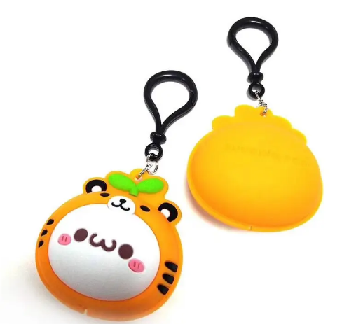 3D PVC cartoon key chain