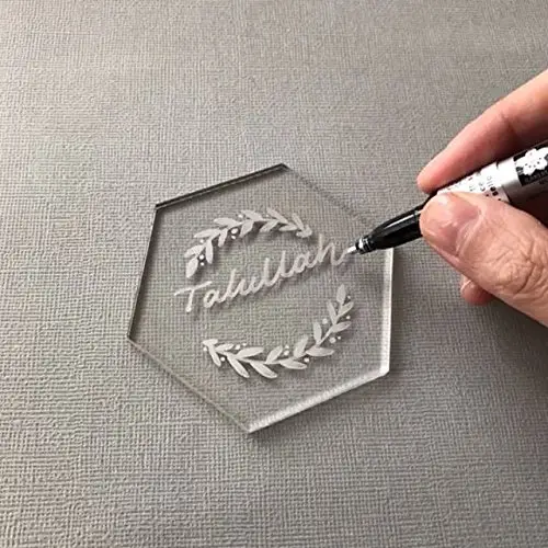 Custom Clear Acrylic Coaster Custom Clear Acrylic Coaster