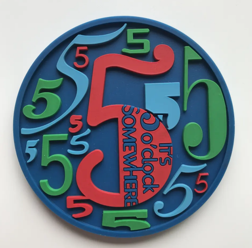 pvc rubber drink coaster pvc rubber drink coaster