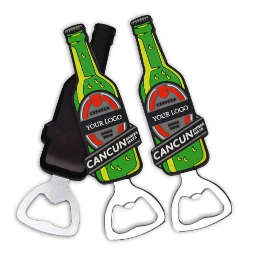 PVC Fridge Magnet Bottle Opener PVC Fridge Magnet Bottle Opener
