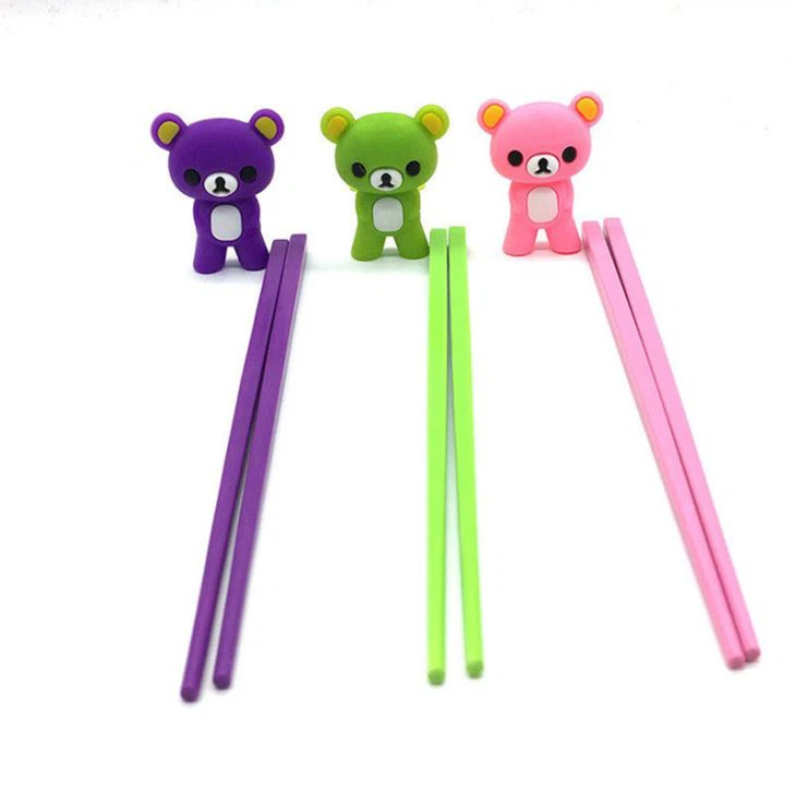 Children Training Learning Beginner Helper Silicone Chopsticks