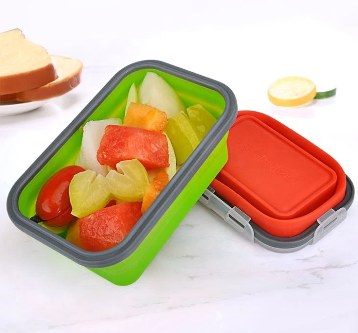 ECO Silicone Collapsible School Lunch Box