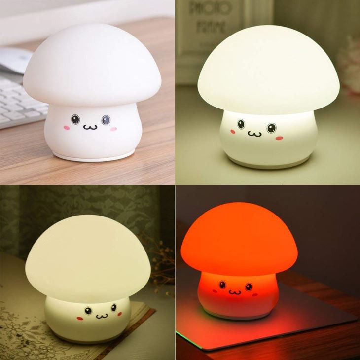 Rechargeable LED Soft Silicone Breathing Lamp