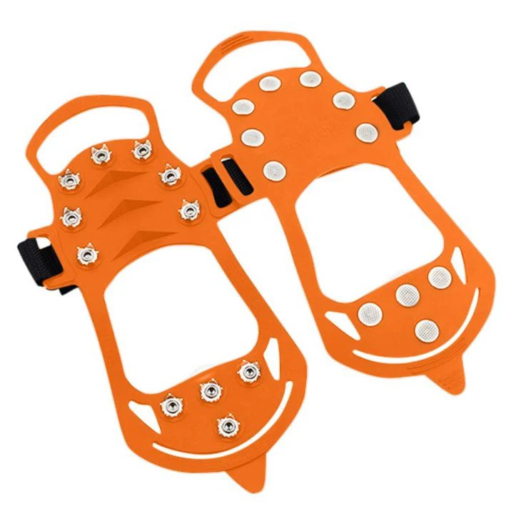 Silicone Shoes Cover Snow Traction Cleats Spikes Crampons