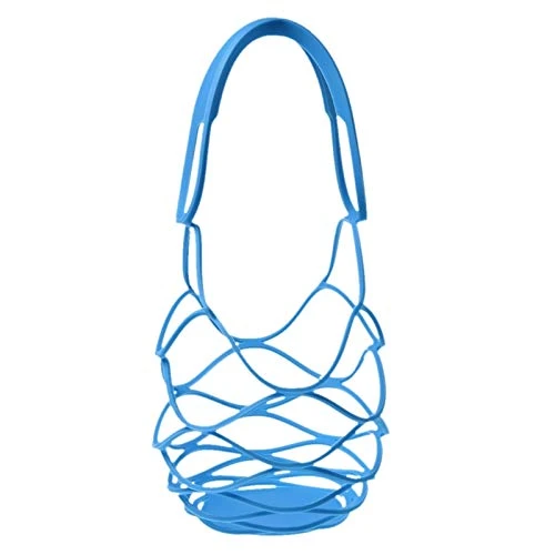 Silicone Wine Bottle Travel Carrier Mesh Tote Bag Basket