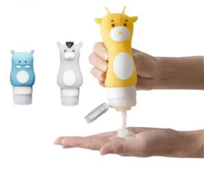 Cartoon Animals Portable Mini Trave Packing Cosmetic Bottle