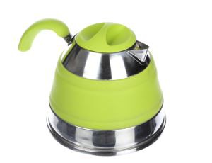 Collapsible Silicone Stainless Steel Tea Kettle