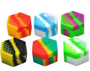 Non-stick Silicone Jar Oil Dab Wax Containers