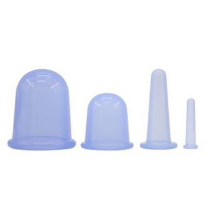 Silicone Facial Vacuum Massage Kit Cupping Therapy Set