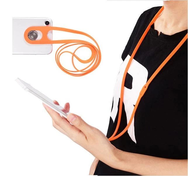 Universal Silicone Lanyard Anti Lost Neckstraps Chain