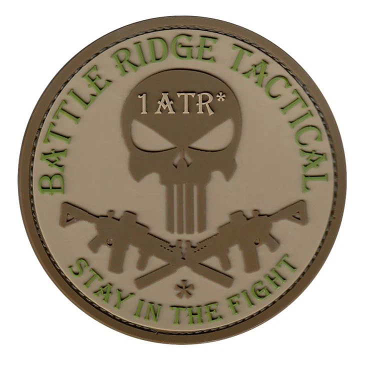 3D PVC Velcro Patches Morale Badges No Minimum