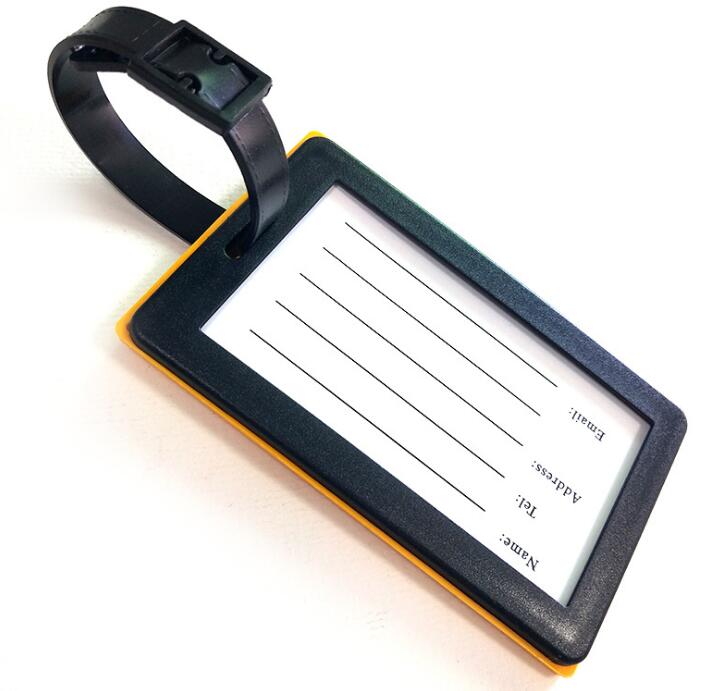 3D Three-dimensional PVC Soft Luggage Tag ID Rubber Bag Tag