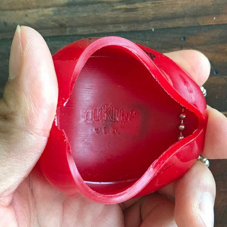 Promotional Giveaways Oval Quikoin Coin Purse