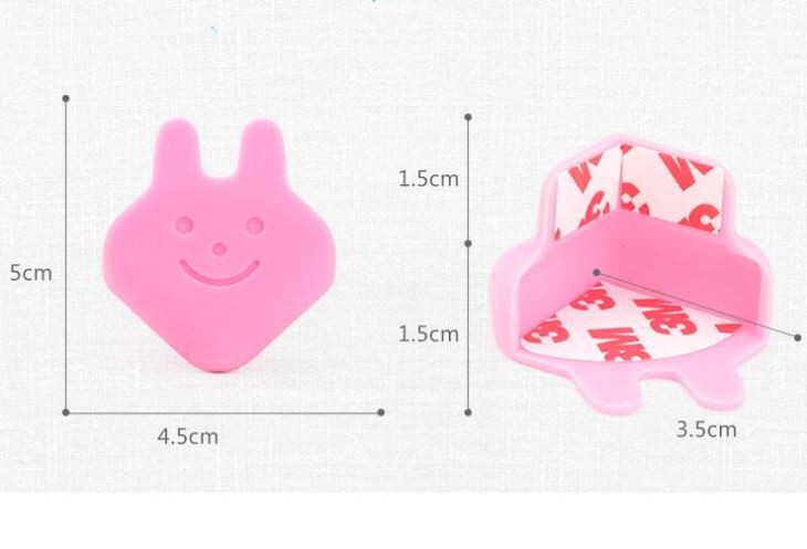 Cutom Silicone Soft Comfortable Corners Bumpers Cushion