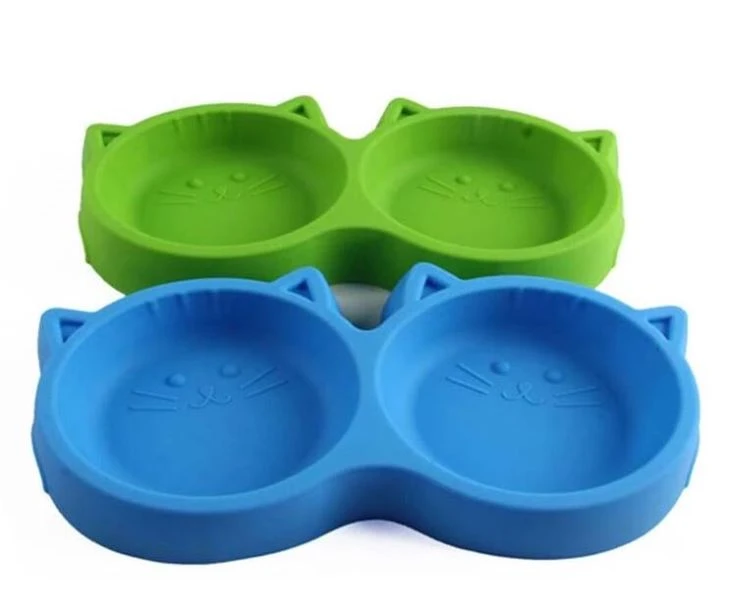 Double Use Silicone Dog Bowl With Anti-leak Mat