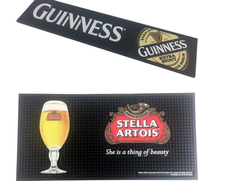 Guinness Bar Mat Washable Bar Mat
