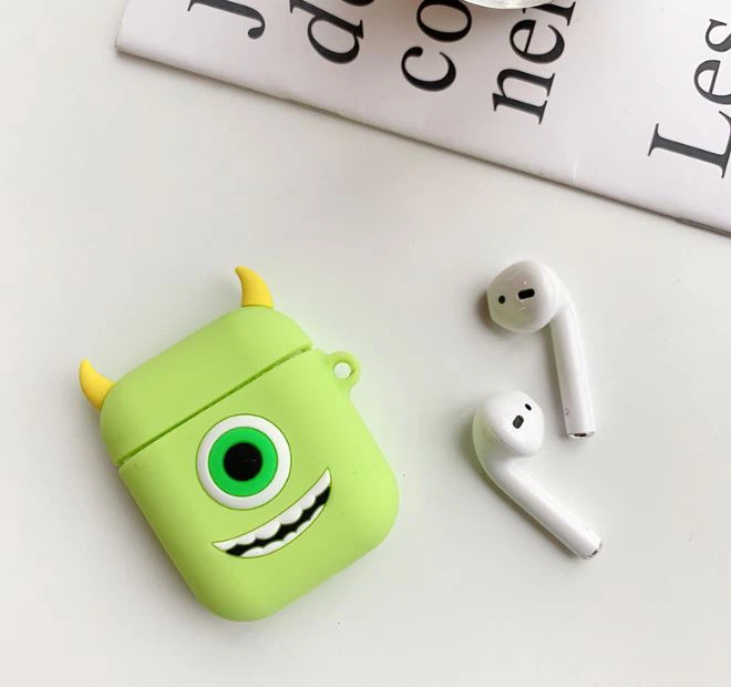 Handy Portable Silicone Rubber Tangle Free Earbud Case